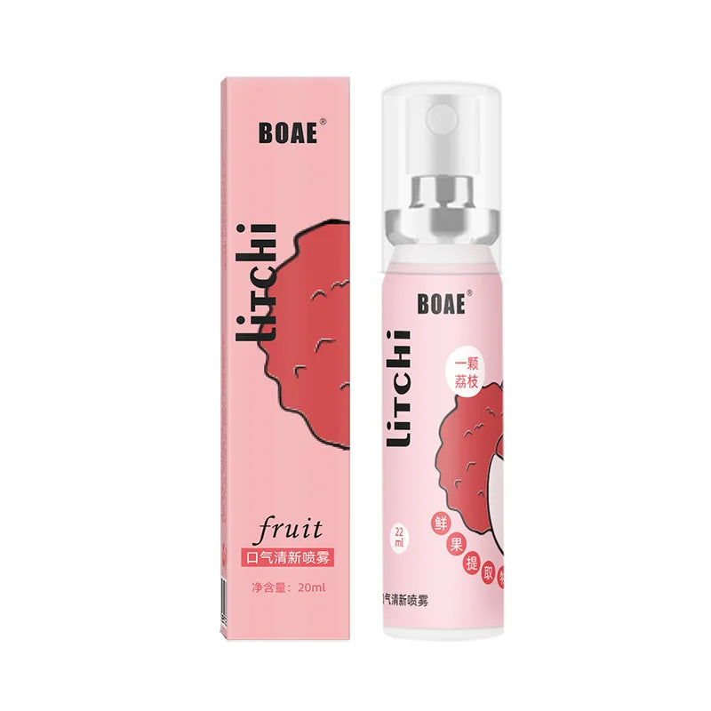 FreshBurst Oral Spray: Long-Lasting Fruity Breath Freshener