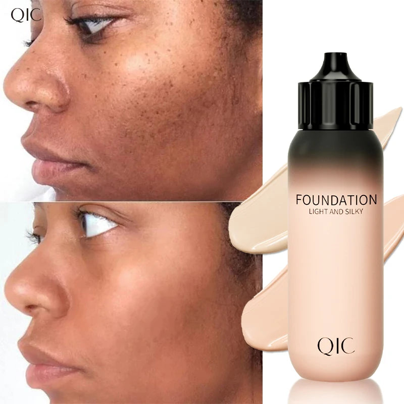 Flawless Matte Liquid Foundation – Waterproof, Oil-Control & Full Coverage (30ml)