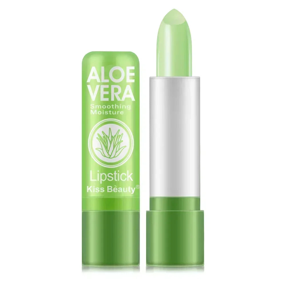 Moisturizing Aloe Vera Lip Balm – Color Changing, Nourishing & Long-Lasting Care