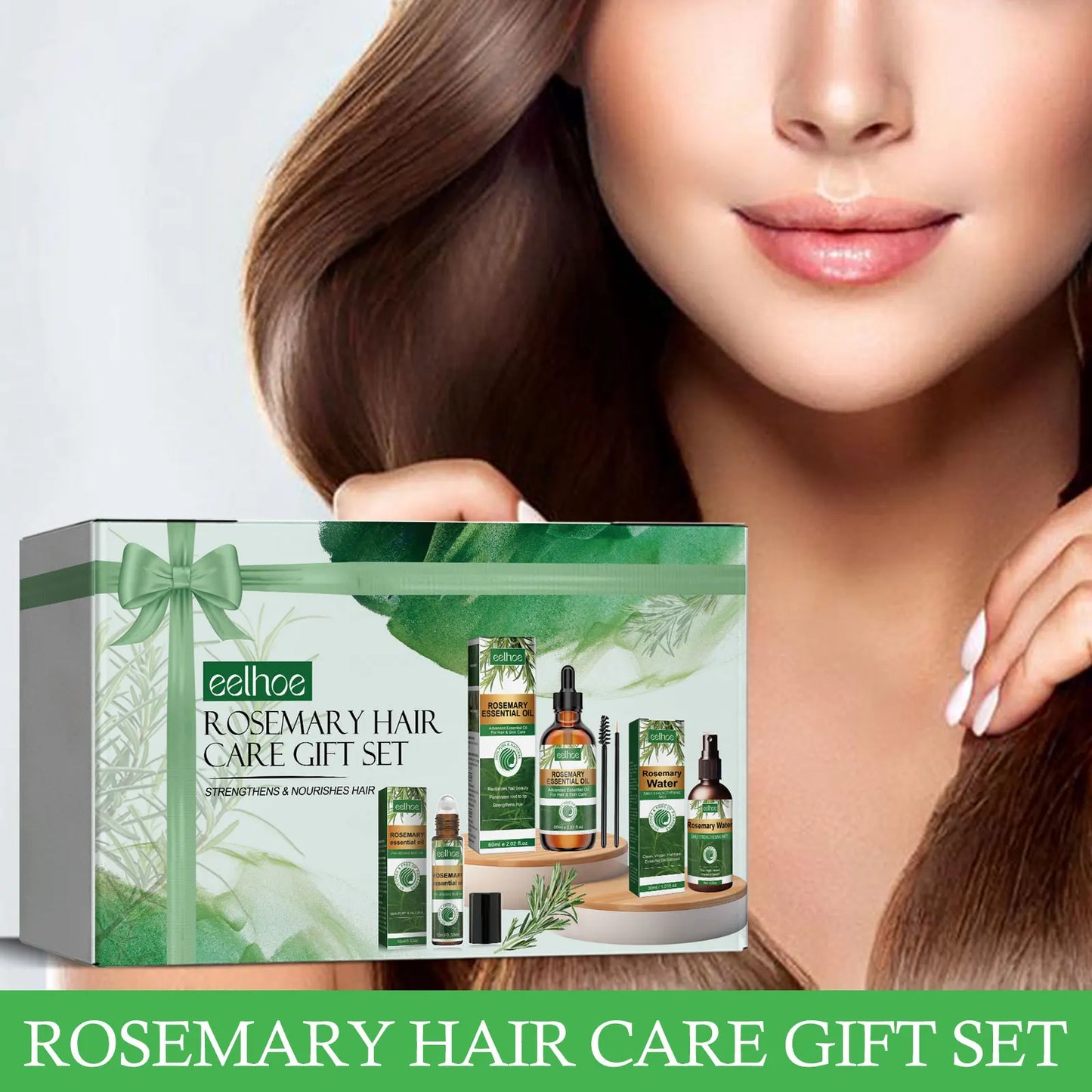 Rosemary Hair Revival Set – Nourish, Strengthen & Volumize