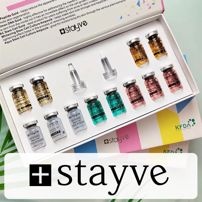 Stayve Korea BB Glow Starter Kit – Radiant Skin with Niacinamide & Peptides