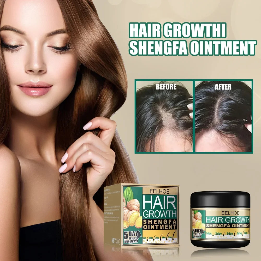 Ginger Hair Growth Serum – Fast-Acting Anti-Hair Loss & Follicle Repair Oil