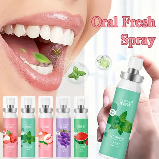 FreshBurst Oral Spray: Long-Lasting Fruity Breath Freshener