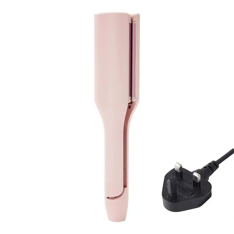 32mm Deep Wave Curling Iron – Fast Heating, Adjustable Temperature & All-Style Ready