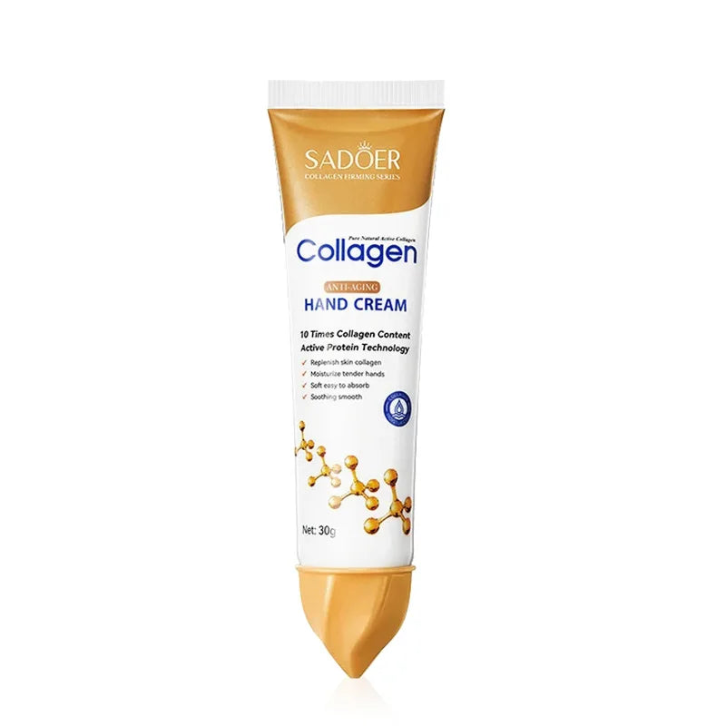 SADOER Collagen Hand Cream – Hydrate, Firm & Brighten (1/2pcs)