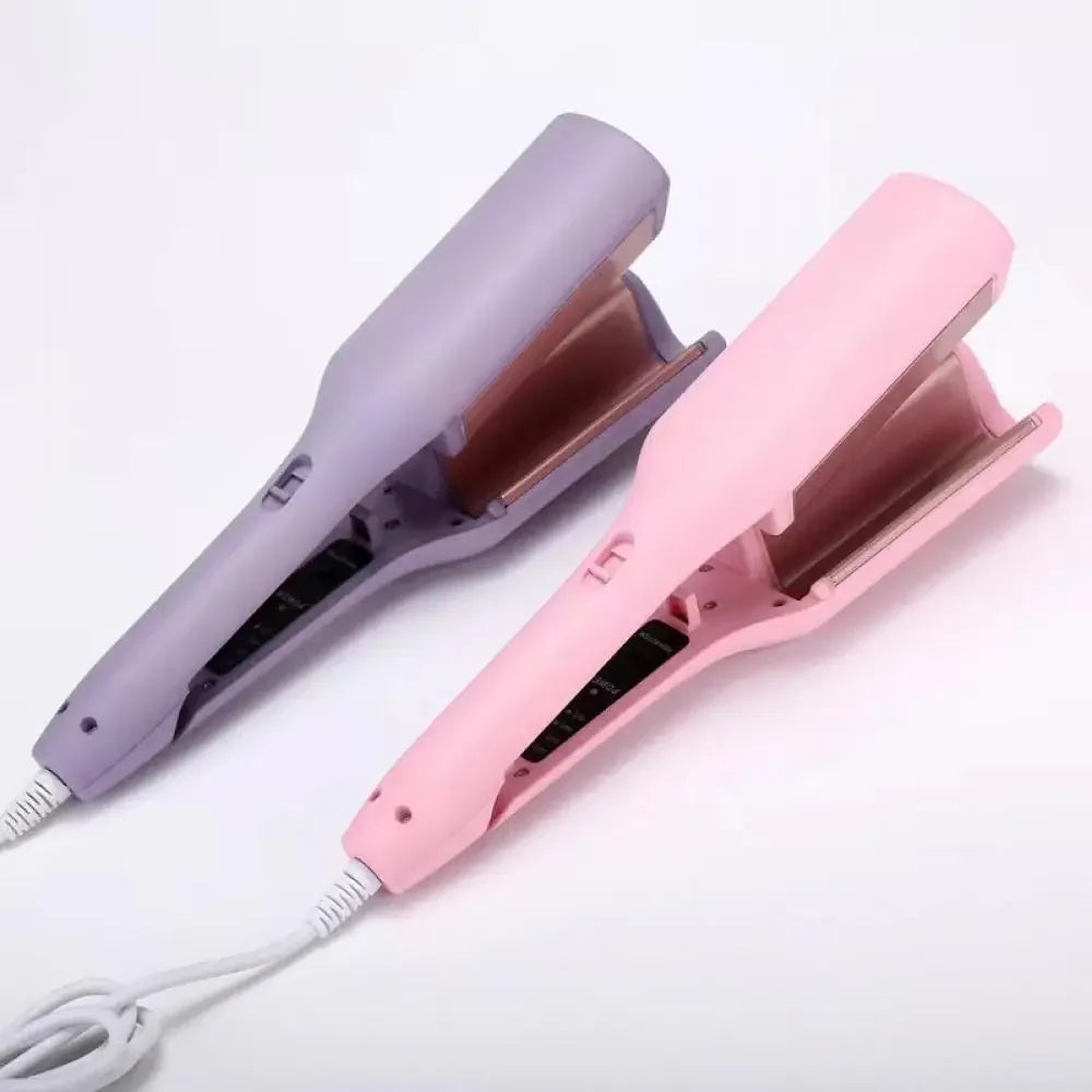 32mm Deep Wave Curling Iron – Fast Heating, Adjustable Temperature & All-Style Ready